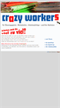 Mobile Screenshot of crazyworkers.ch
